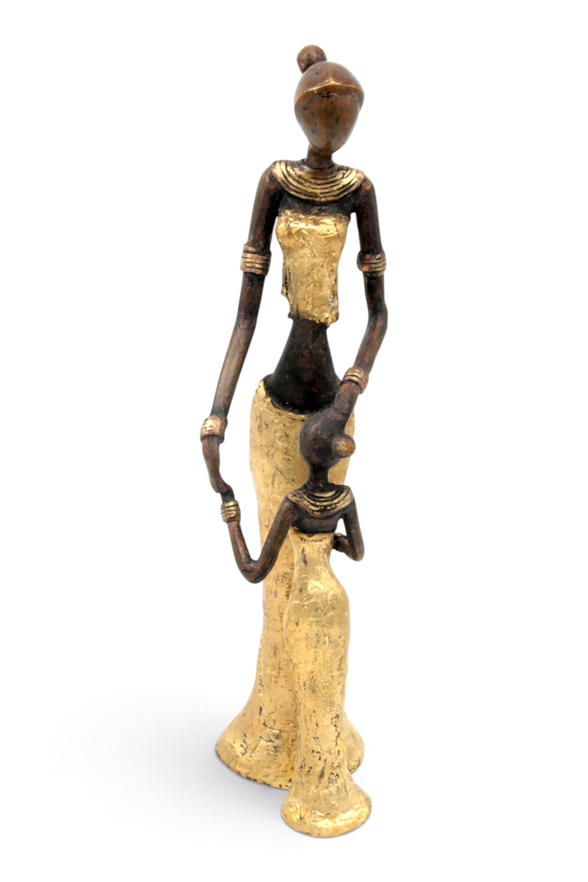 Bronze Mohamadi Dermé 30 cm doré n°1 