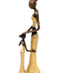 Bronze Mohamadi Dermé 30 cm doré n°1 