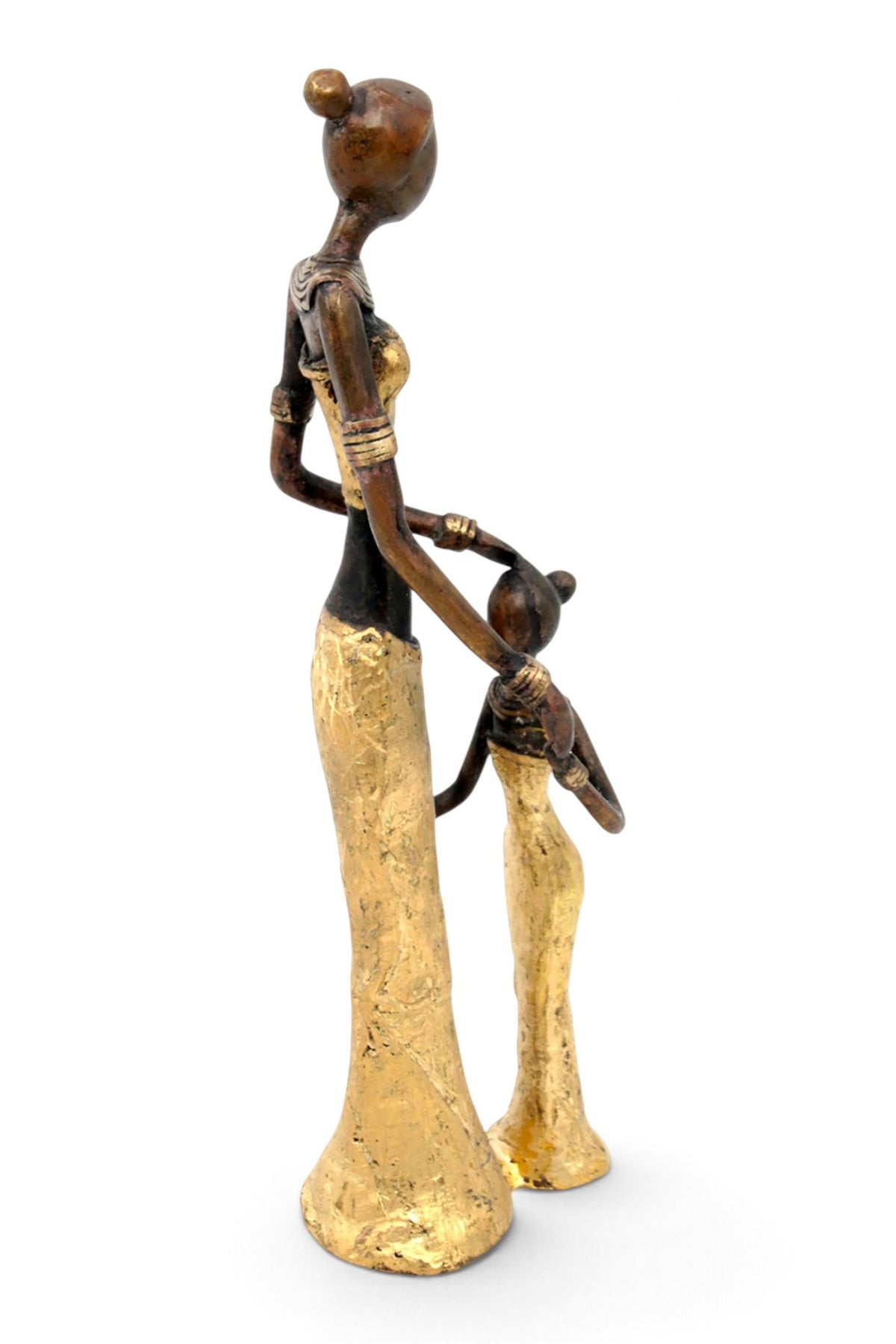 Bronze Mohamadi Dermé 30 cm doré n°1 
