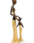 Bronze Mohamadi Dermé 30 cm doré n°1 