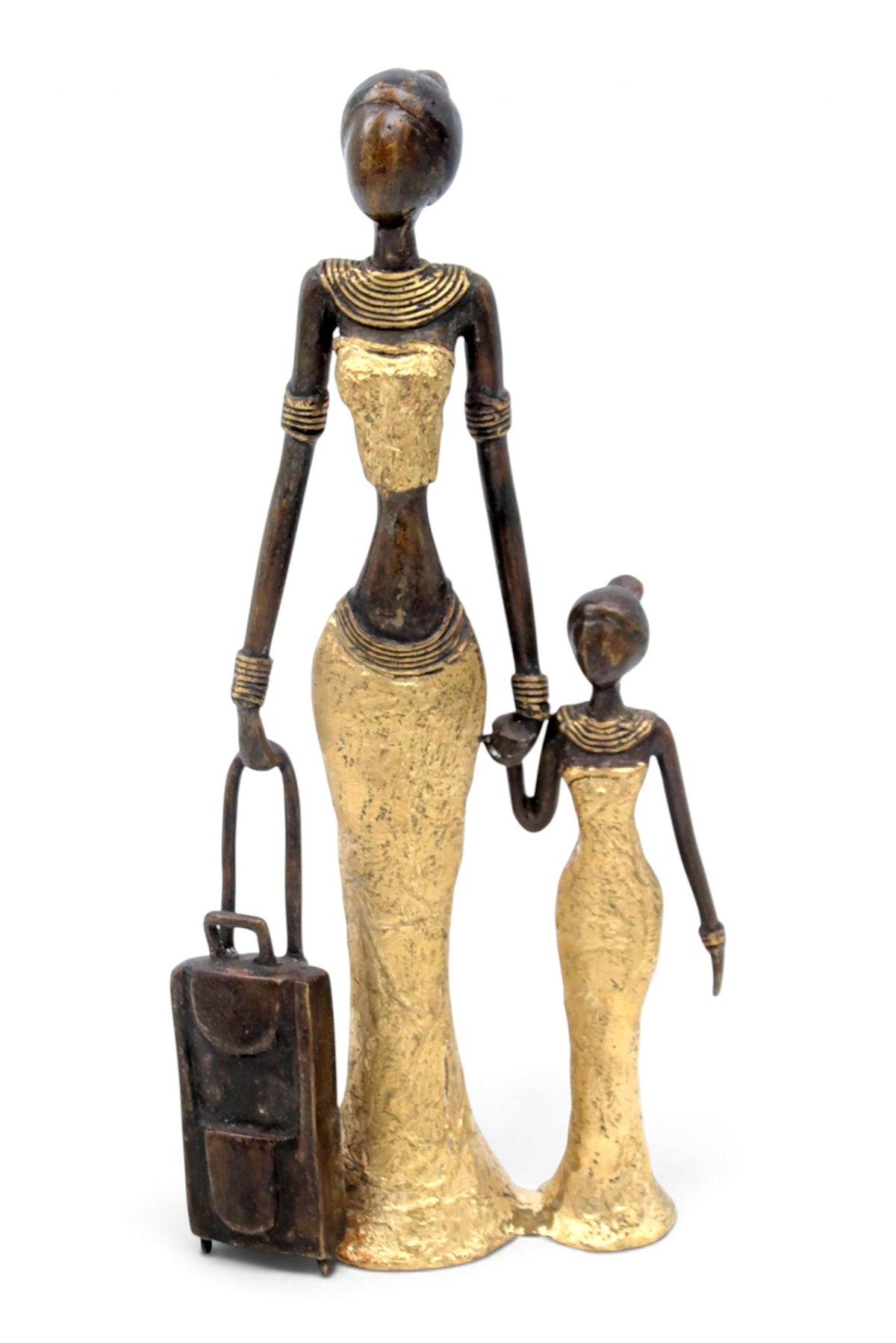 Bronze Mohamadi Dermé 30 cm doré n°3 