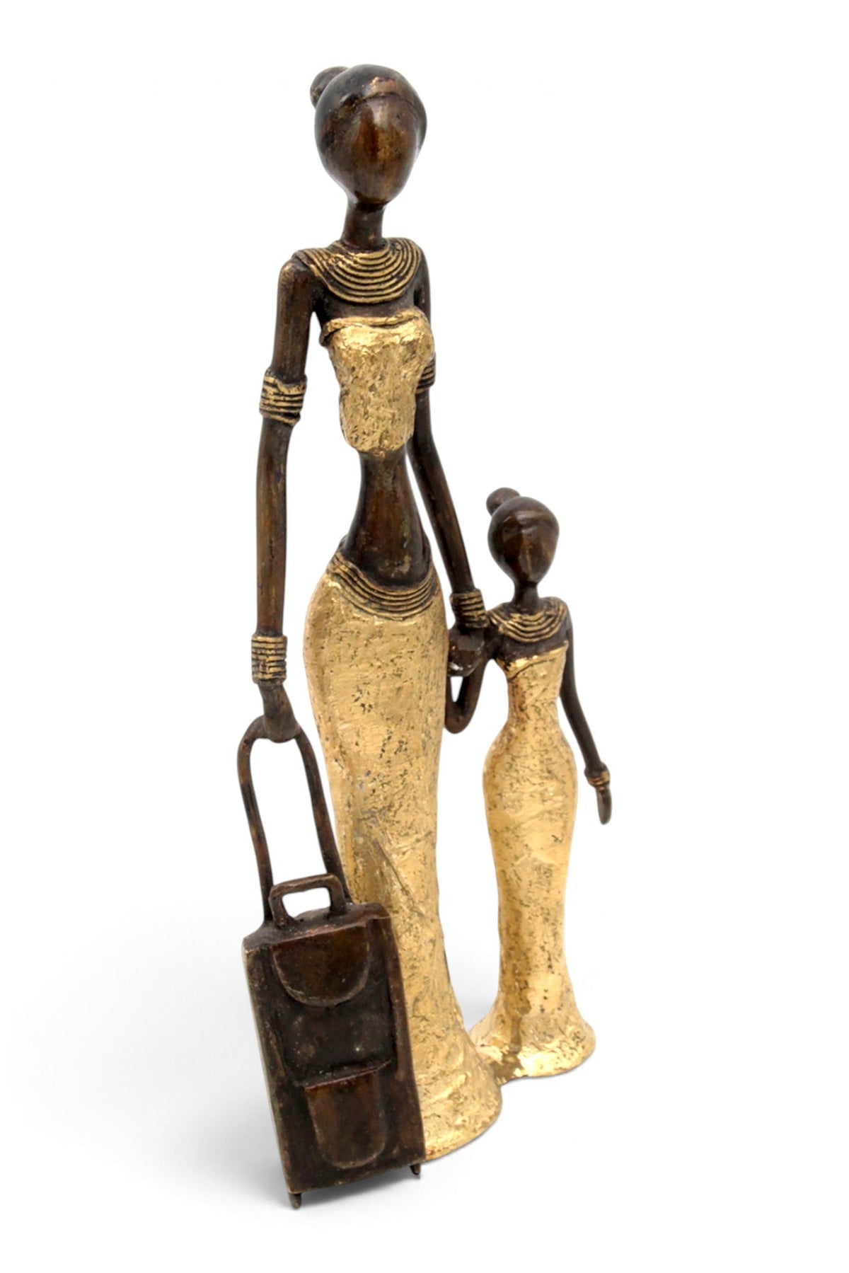 Bronze Mohamadi Dermé 30 cm doré n°3 