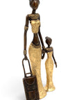 Bronze Mohamadi Dermé 30 cm doré n°3 