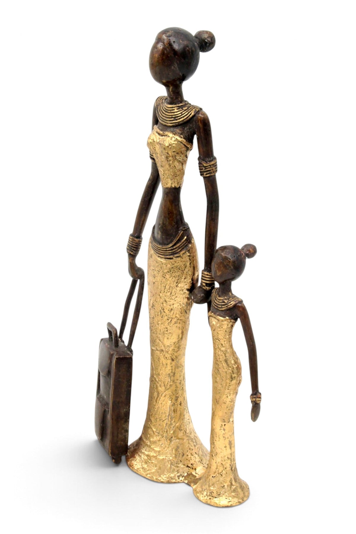Bronze Mohamadi Dermé 30 cm doré n°3 