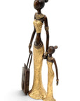Bronze Mohamadi Dermé 30 cm doré n°3 