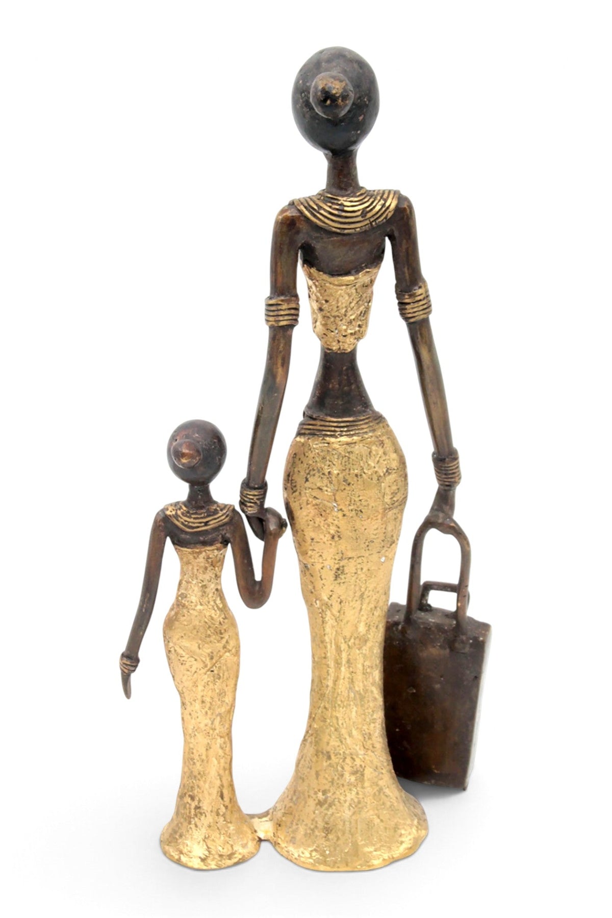 Bronze Mohamadi Dermé 30 cm doré n°3 