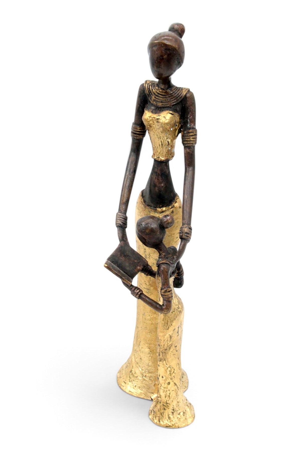 Bronze Mohamadi Dermé 30 cm doré n°4 
