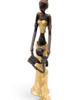 Bronze Mohamadi Dermé 30 cm doré n°4 