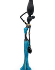 Bronze Mohamadi Dermé 30 cm bleu n°3 