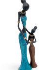 Bronze Mohamadi Dermé 30 cm bleu n°4 