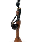 Bronze Mohamadi Dermé 20 cm marron n°7 