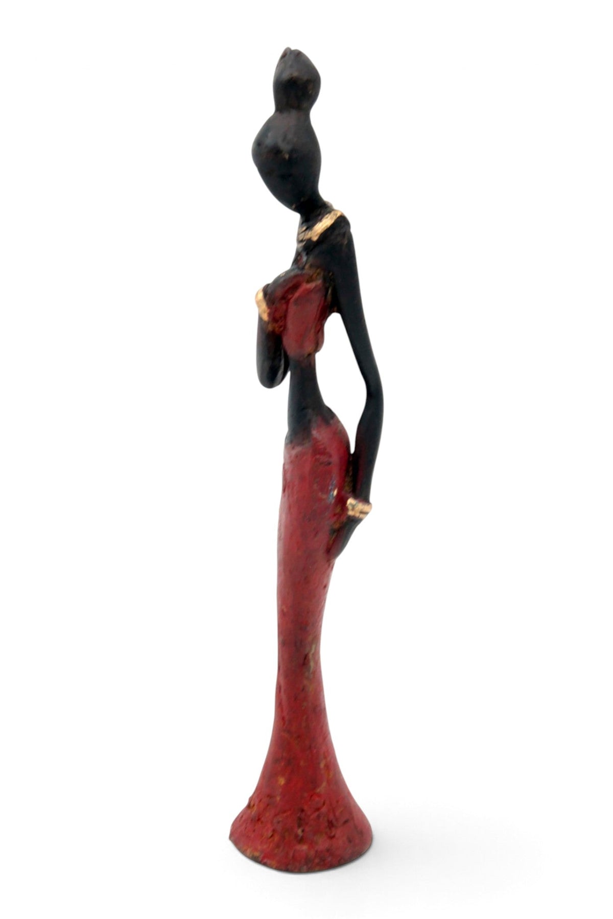 Bronze Mohamadi Dermé 20 cm rouge n°3 