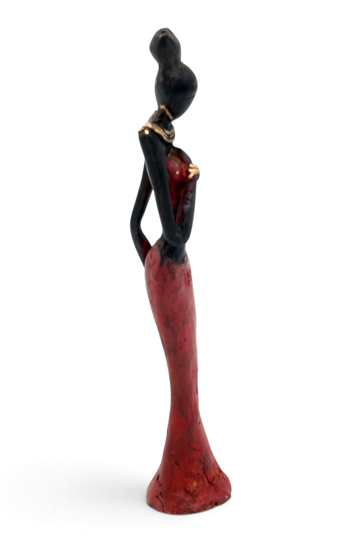 Bronze Mohamadi Dermé 20 cm rouge n°3 