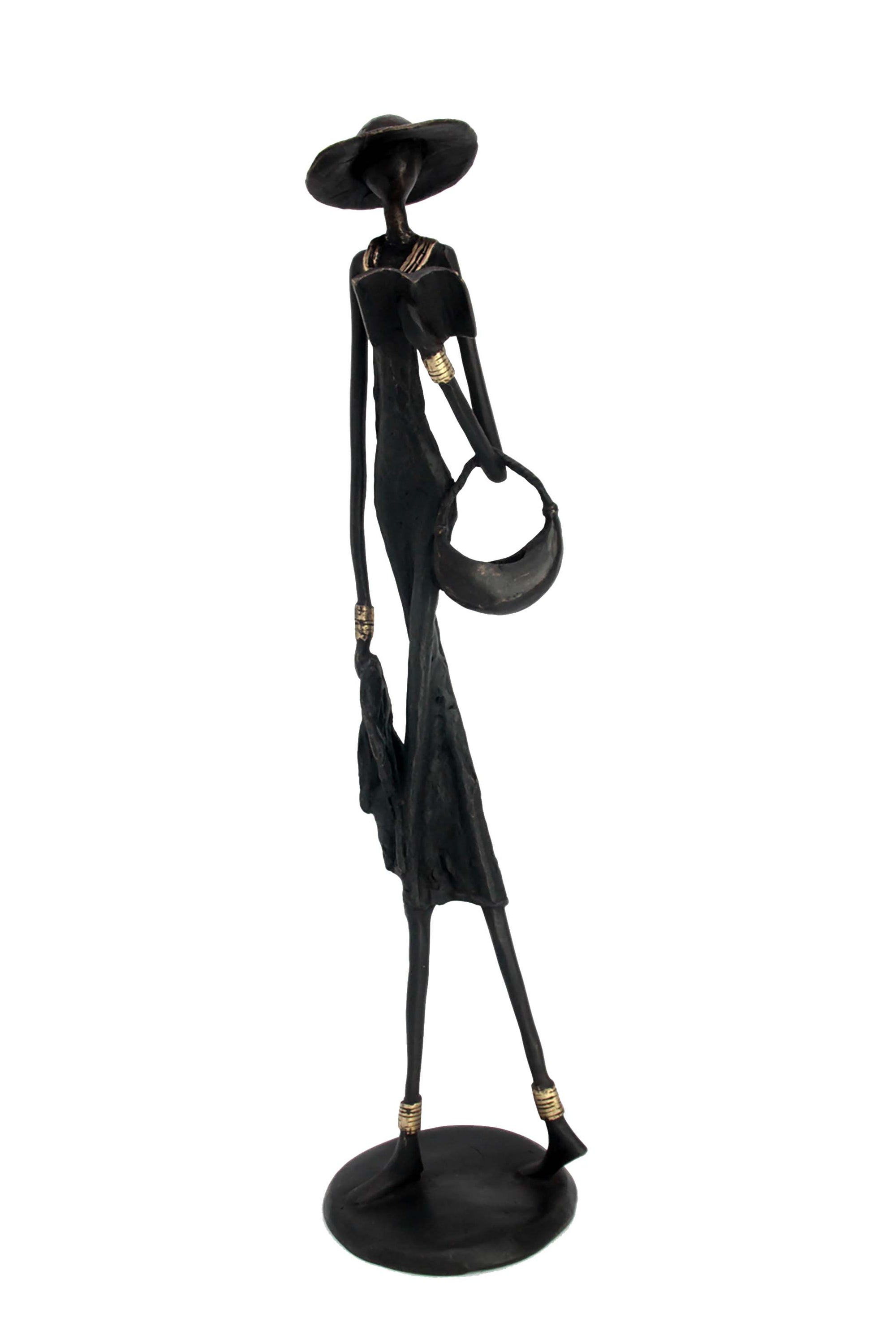 Bronze 55 cm noir n°3 Bronzes d'Afrique