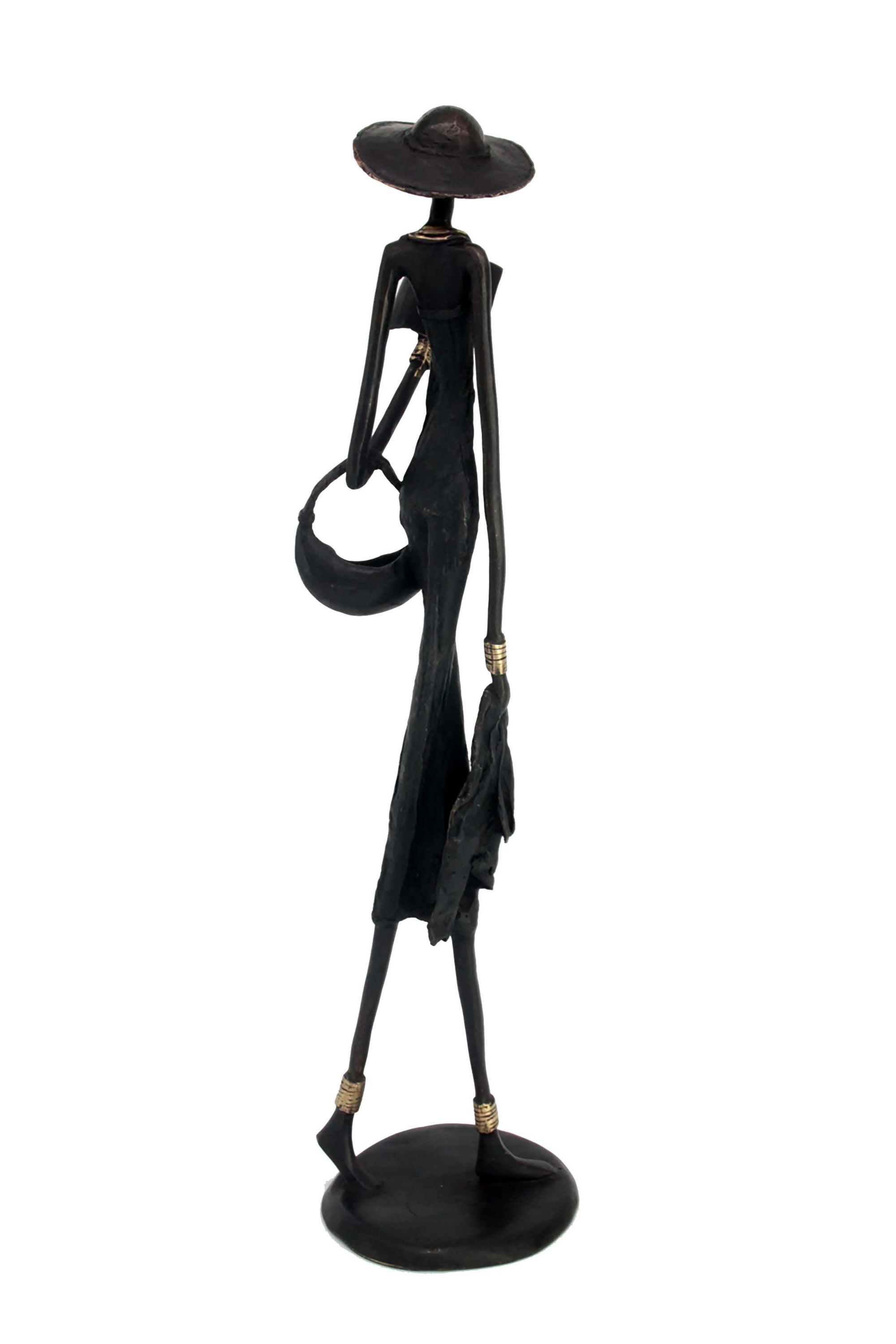Bronze 55 cm noir n°3 Bronzes d'Afrique