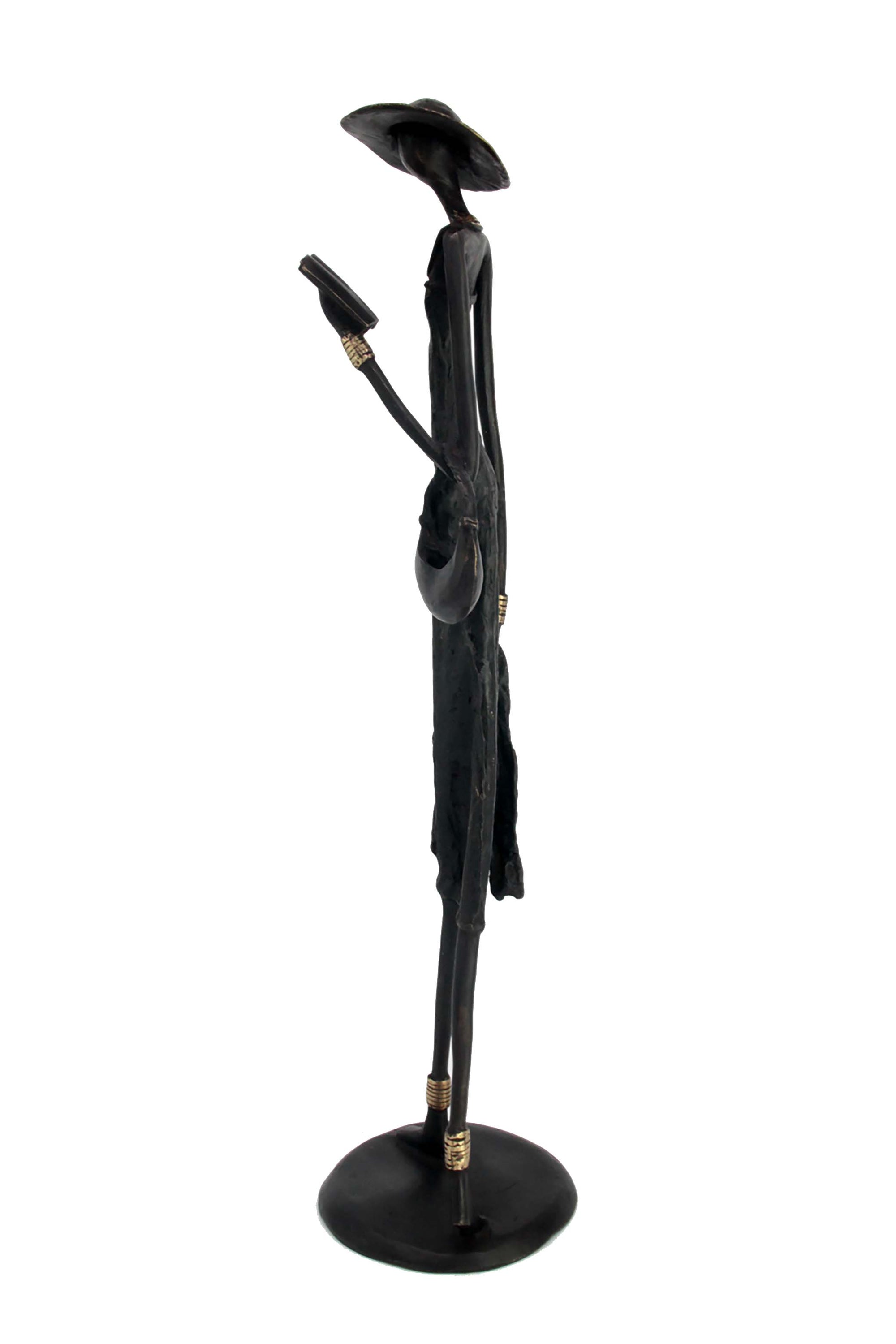 Bronze 55 cm noir n°3 Bronzes d'Afrique