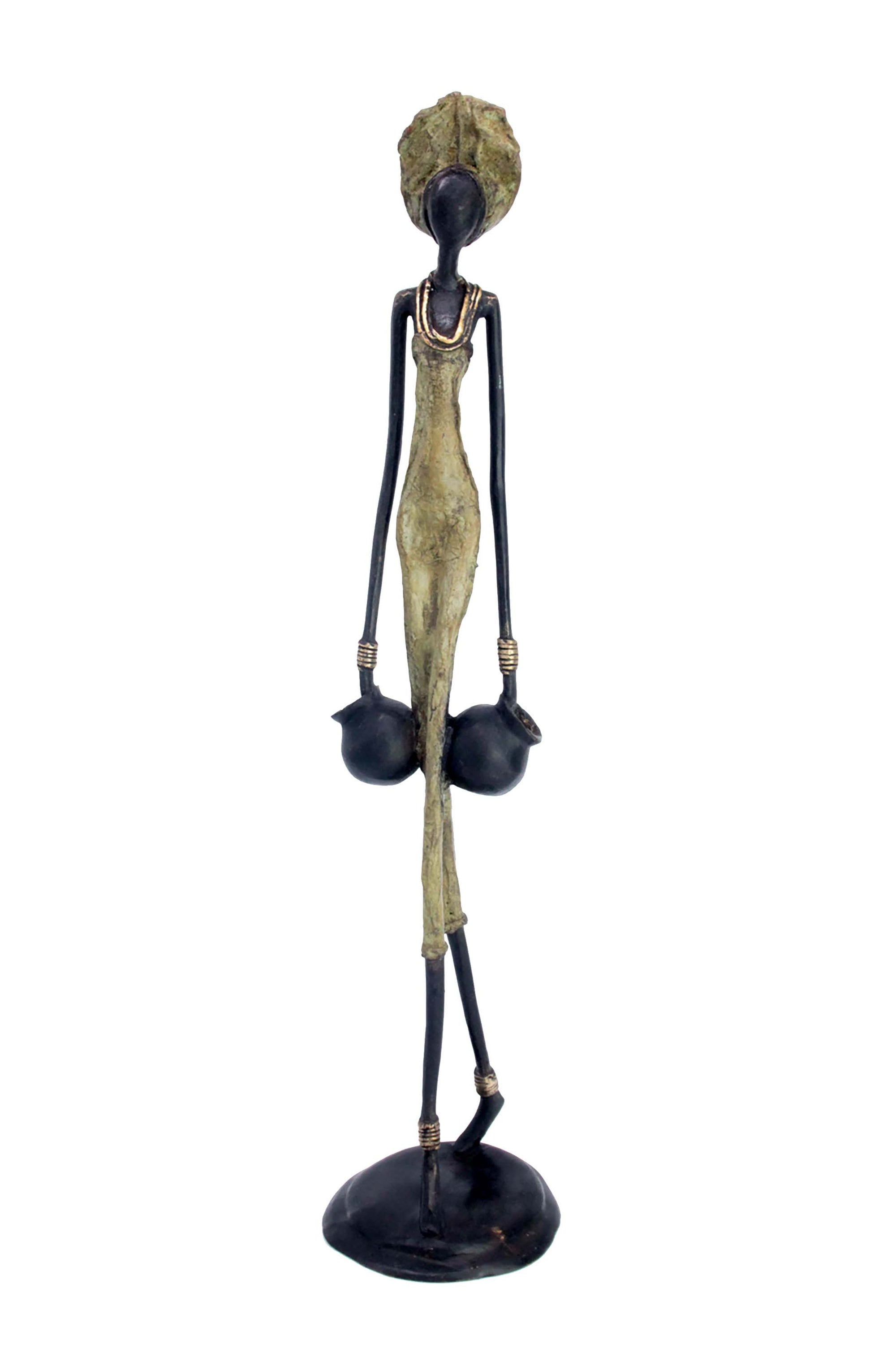 Bronze 55 cm vert n°3 Bronzes d'Afrique
