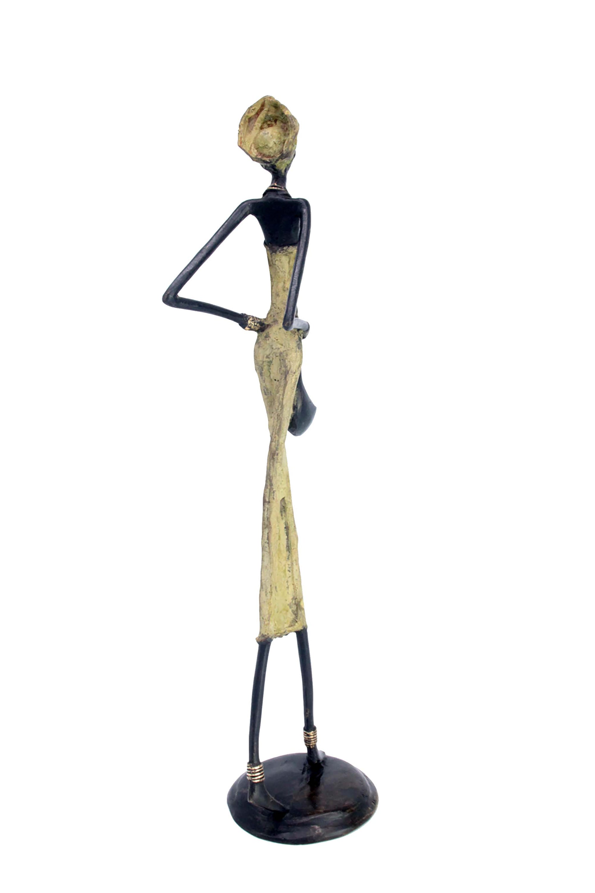 Bronze 55 cm vert n°6 Bronzes d'Afrique