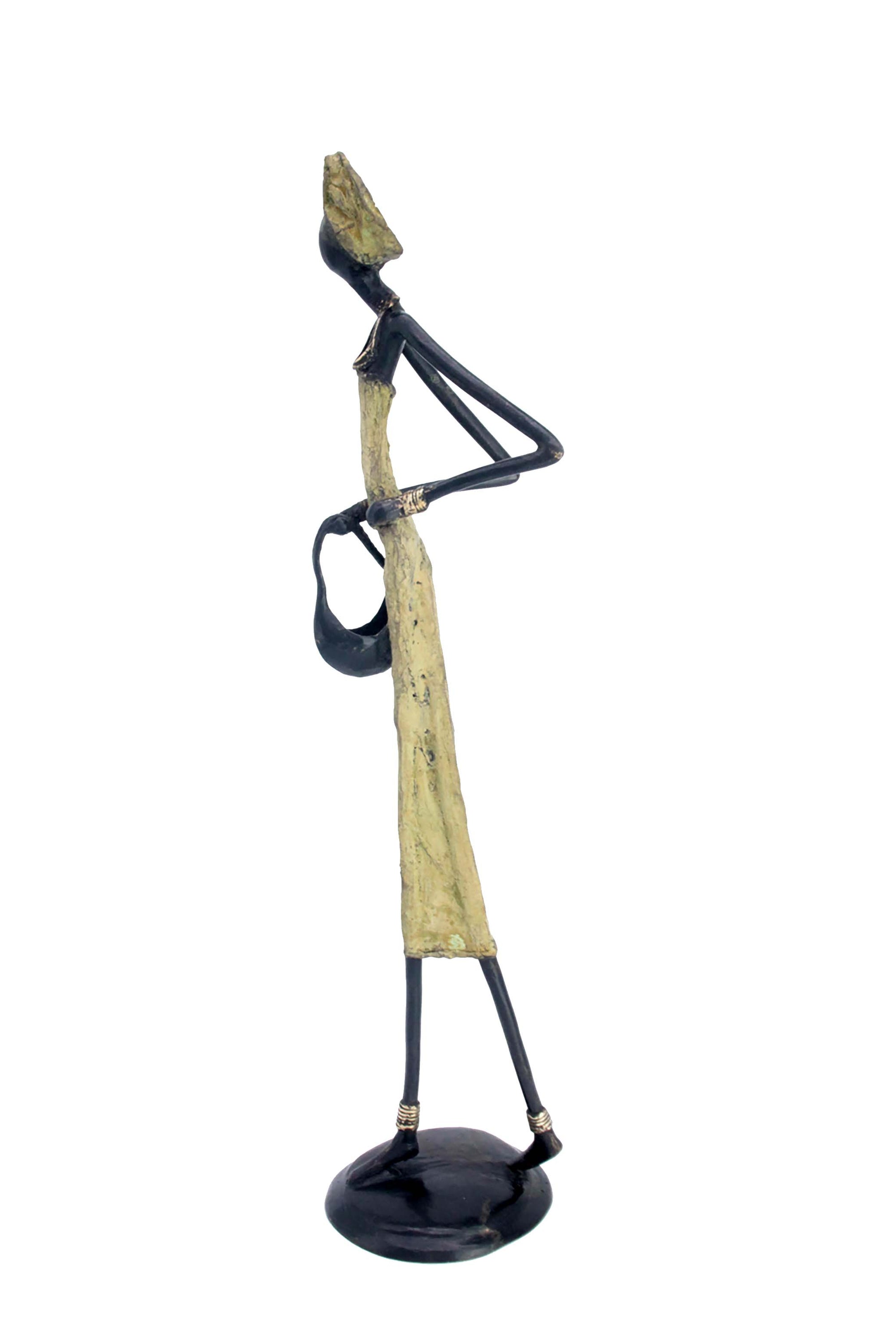 Bronze 55 cm vert n°6 Bronzes d'Afrique