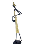 Bronze 55 cm vert n°6 Bronzes d'Afrique
