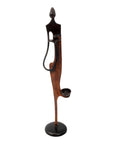 Bronze d'Abdoulaye 55cm marron n°1 Bronzes d'Afrique