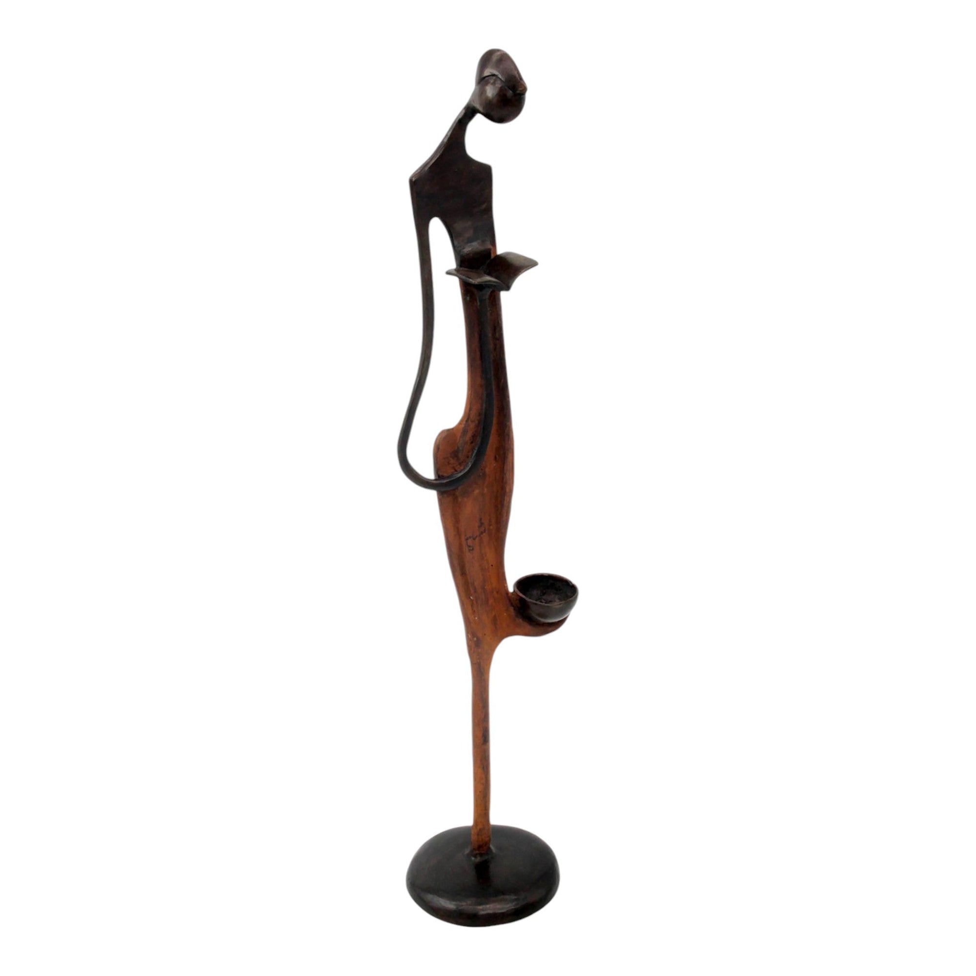Bronze d'Abdoulaye 55cm marron n°1 Bronzes d'Afrique