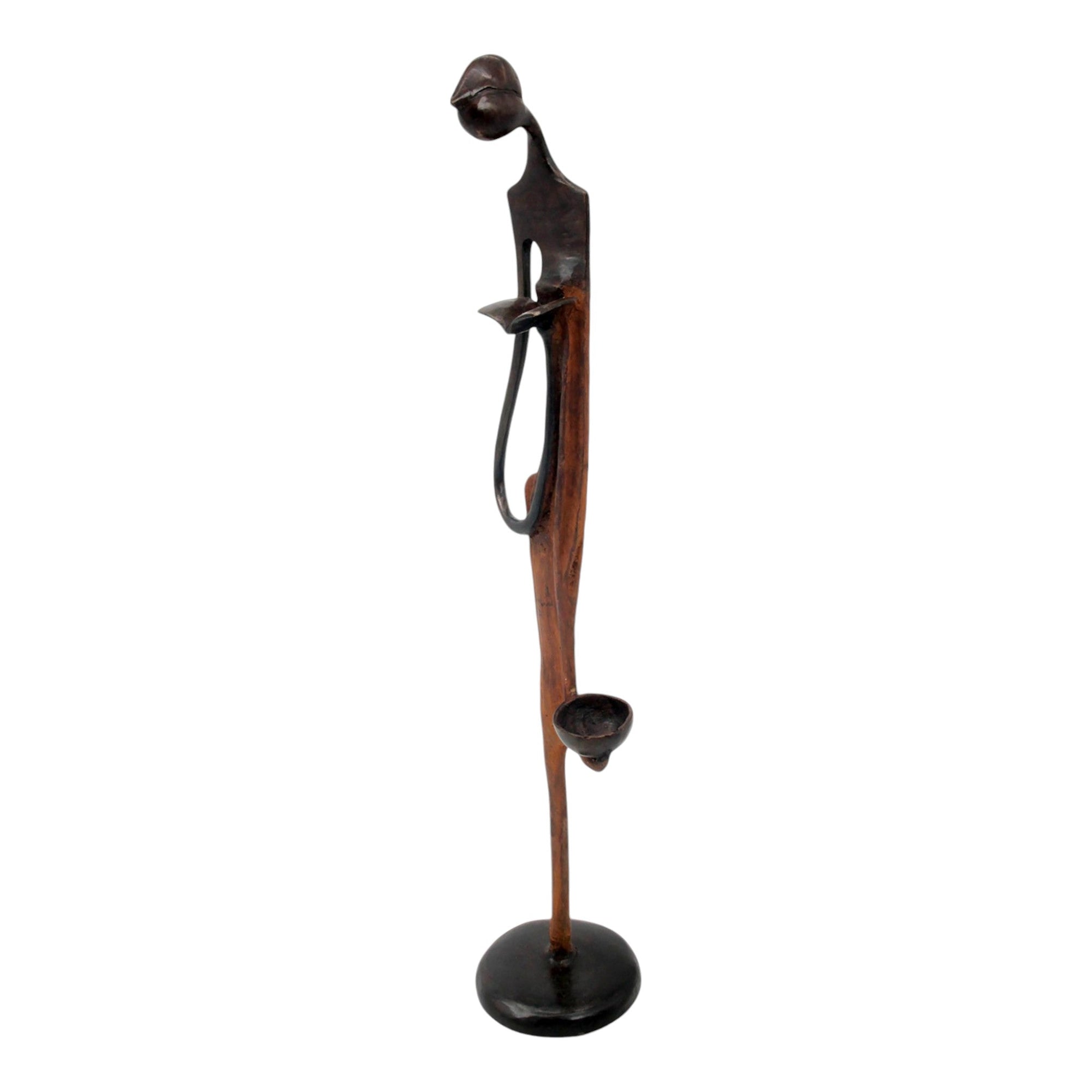 Bronze d'Abdoulaye 55cm marron n°1 Bronzes d'Afrique