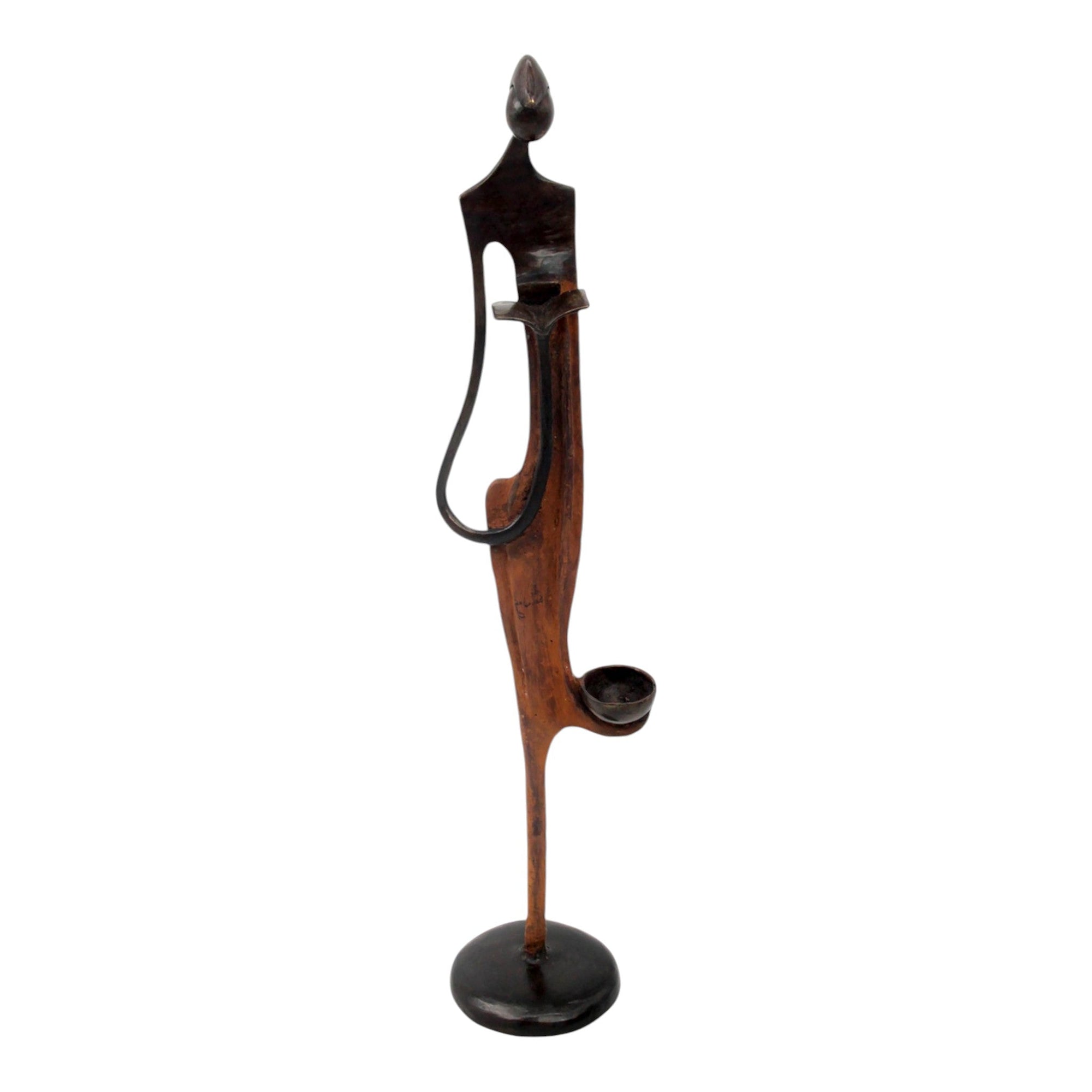 Bronze d'Abdoulaye 55cm marron n°1 Bronzes d'Afrique