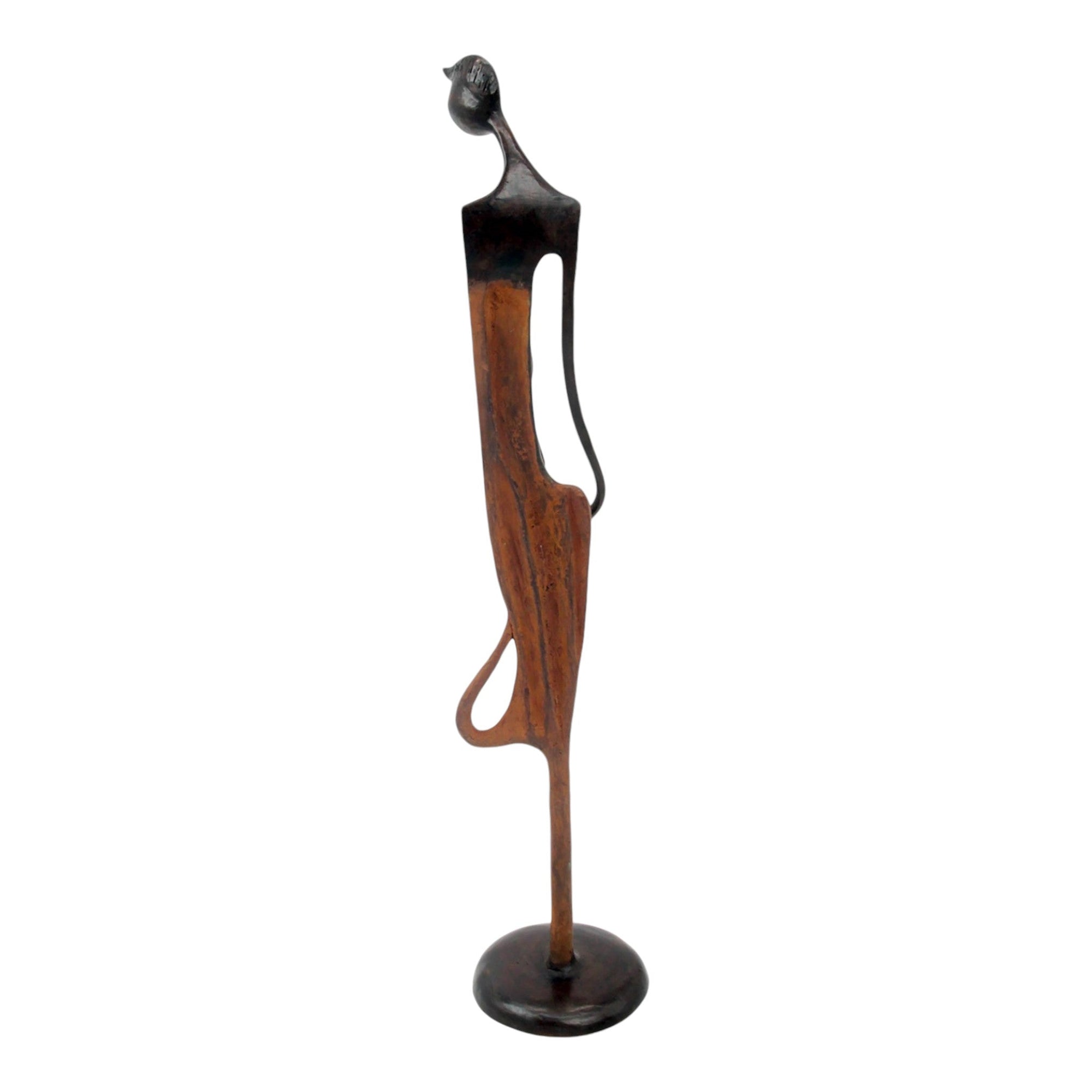 Bronze d'Abdoulaye 55cm marron n°2 Bronzes d'Afrique