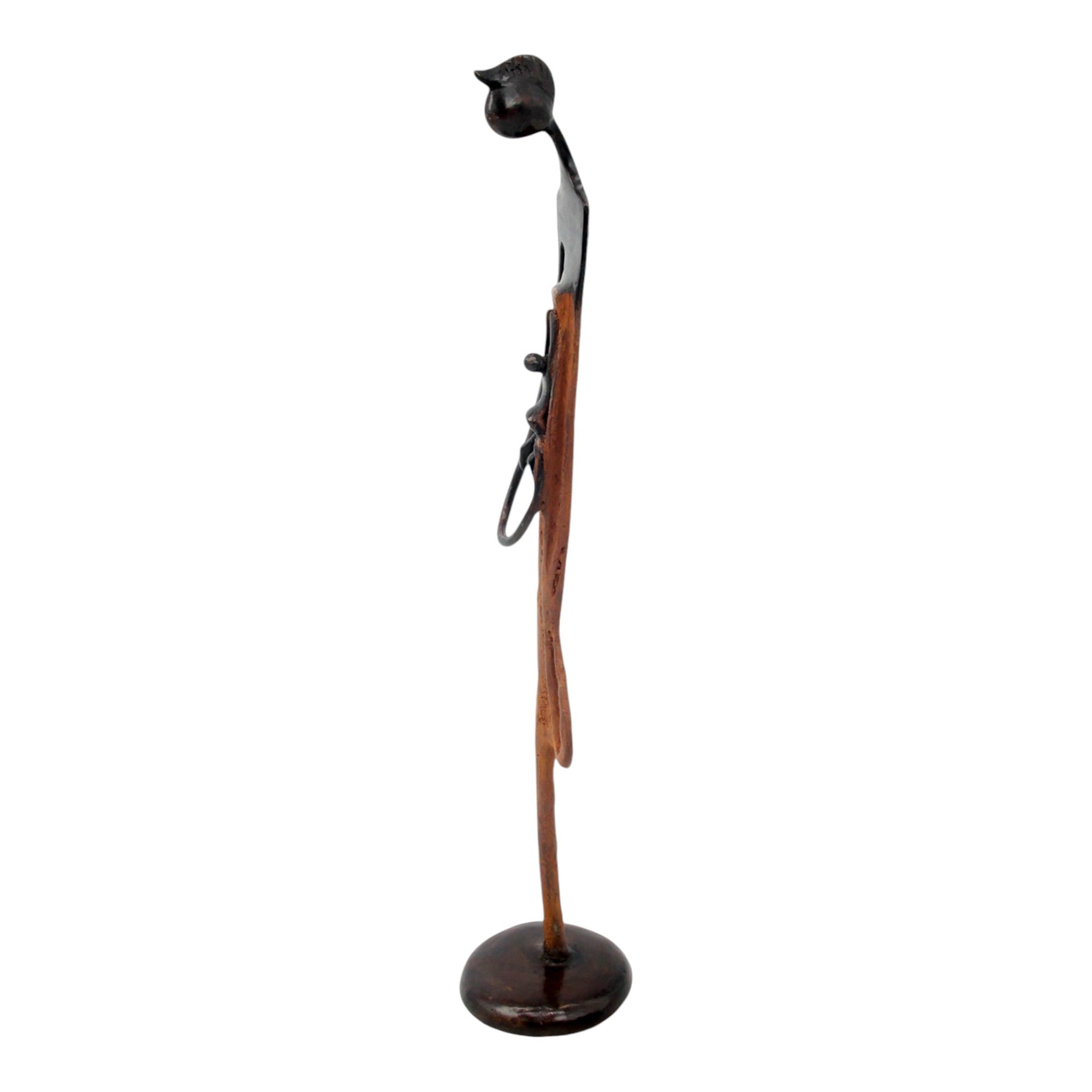 Bronze d'Abdoulaye 55cm marron n°2 Bronzes d'Afrique