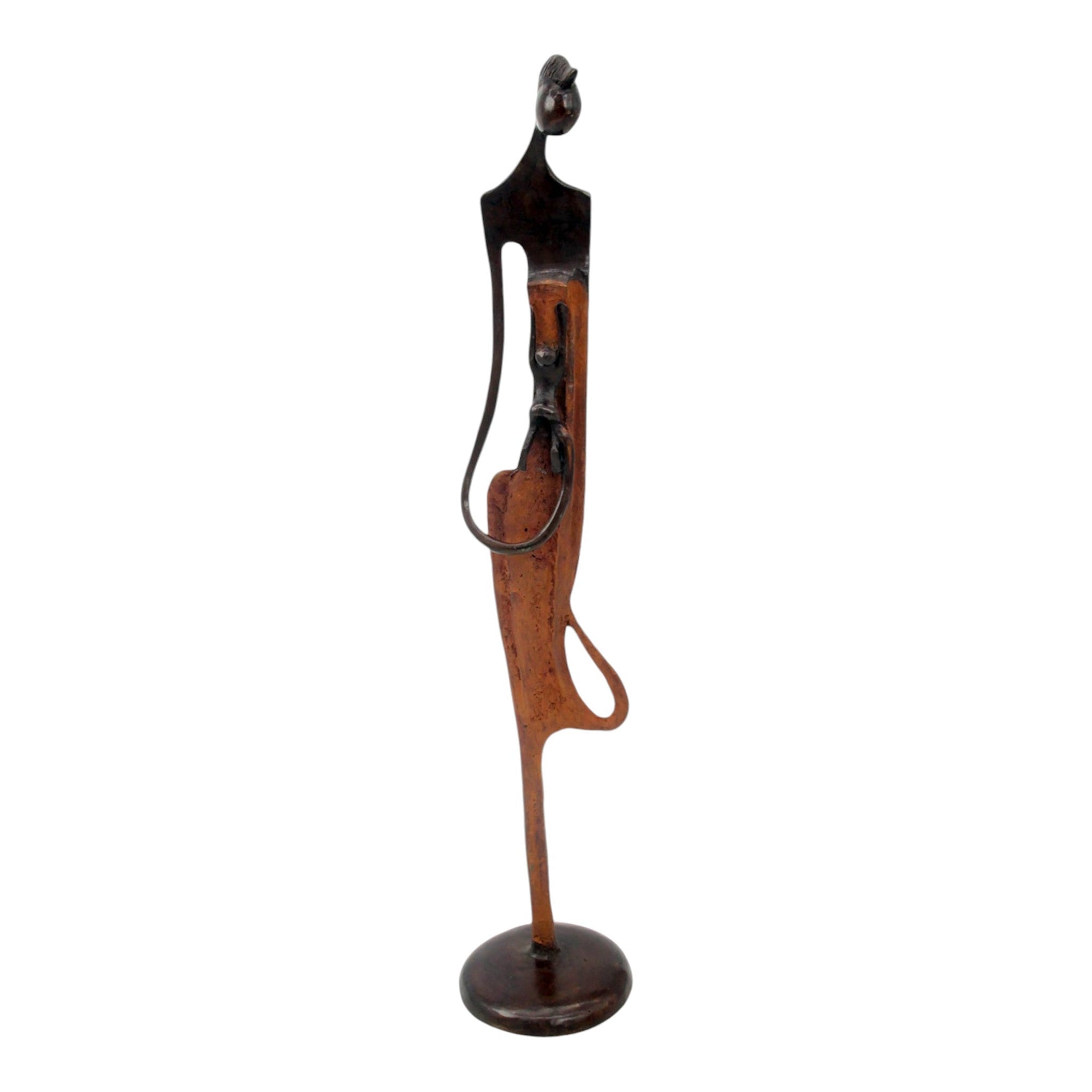 Bronze d'Abdoulaye 55cm marron n°2 Bronzes d'Afrique