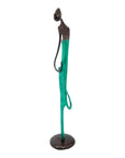 Bronze d'Abdoulaye 55cm vert n°3 Bronzes d'Afrique