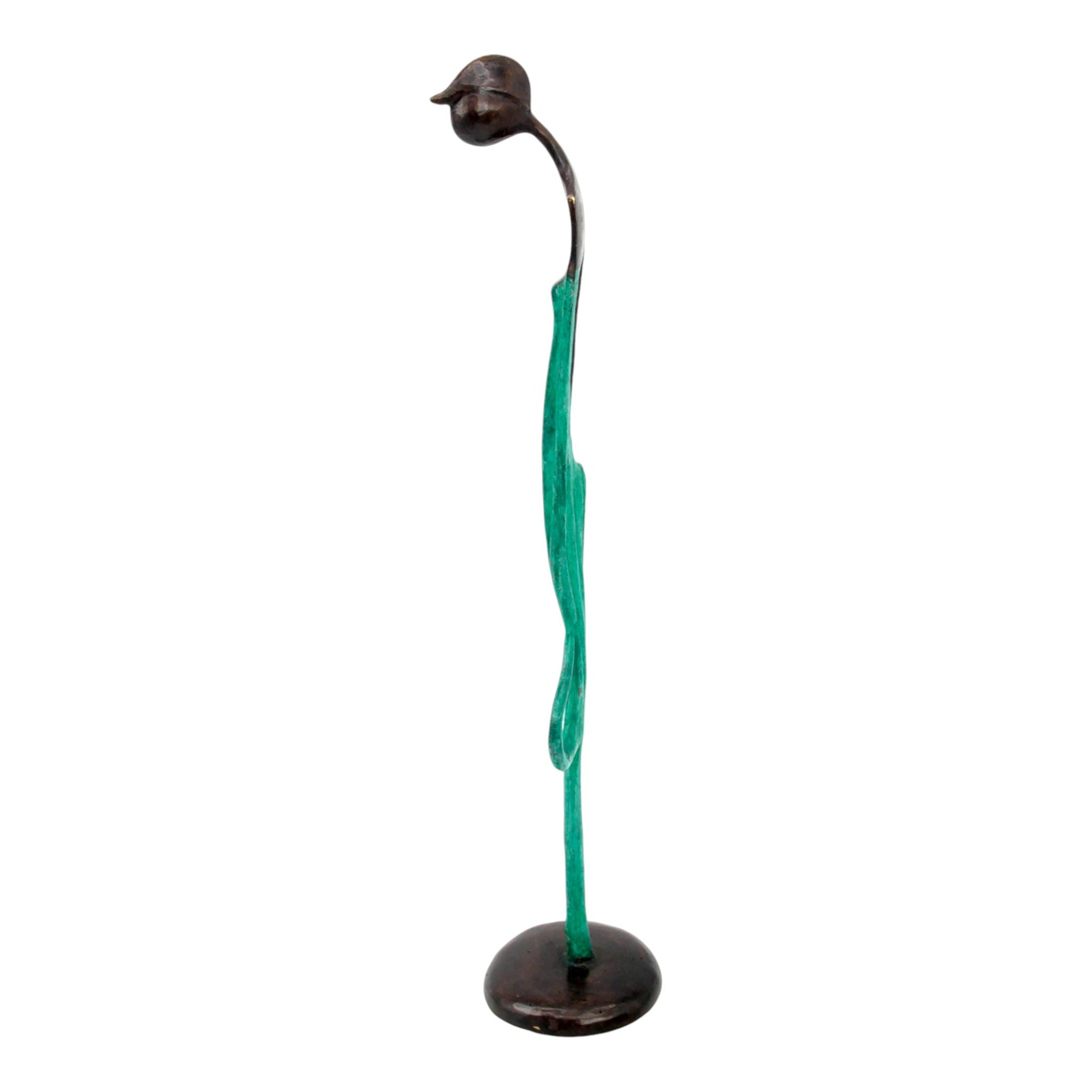 Bronze d'Abdoulaye 55cm vert n°3 Bronzes d'Afrique