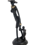 Bronze Ibrahim Dermé 20 cm noir n°2 Bronzes d'Afrique