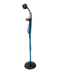 Bronze d'Abdoulaye 55cm bleu n°1 Bronzes d'Afrique