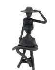 Bronze Ibrahim Dermé 20 cm noir n°3 Bronzes d'Afrique