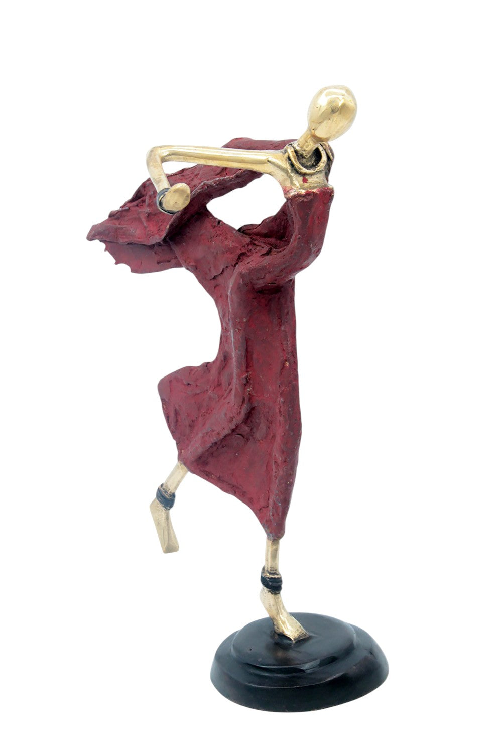 Danseuse 35 cm rouge n°4 Bronzes d'Afrique