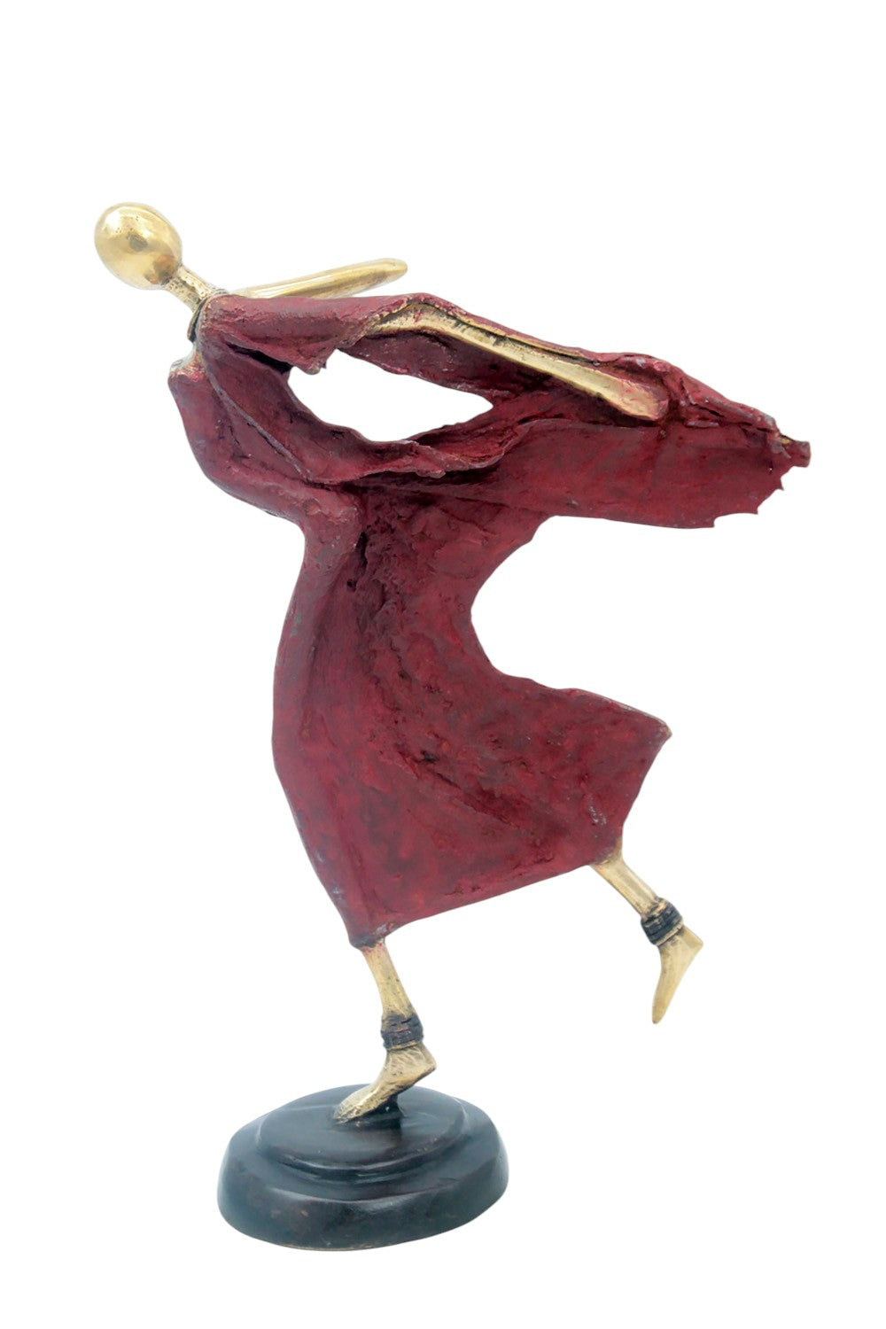 Danseuse 35 cm rouge n°4 Bronzes d'Afrique