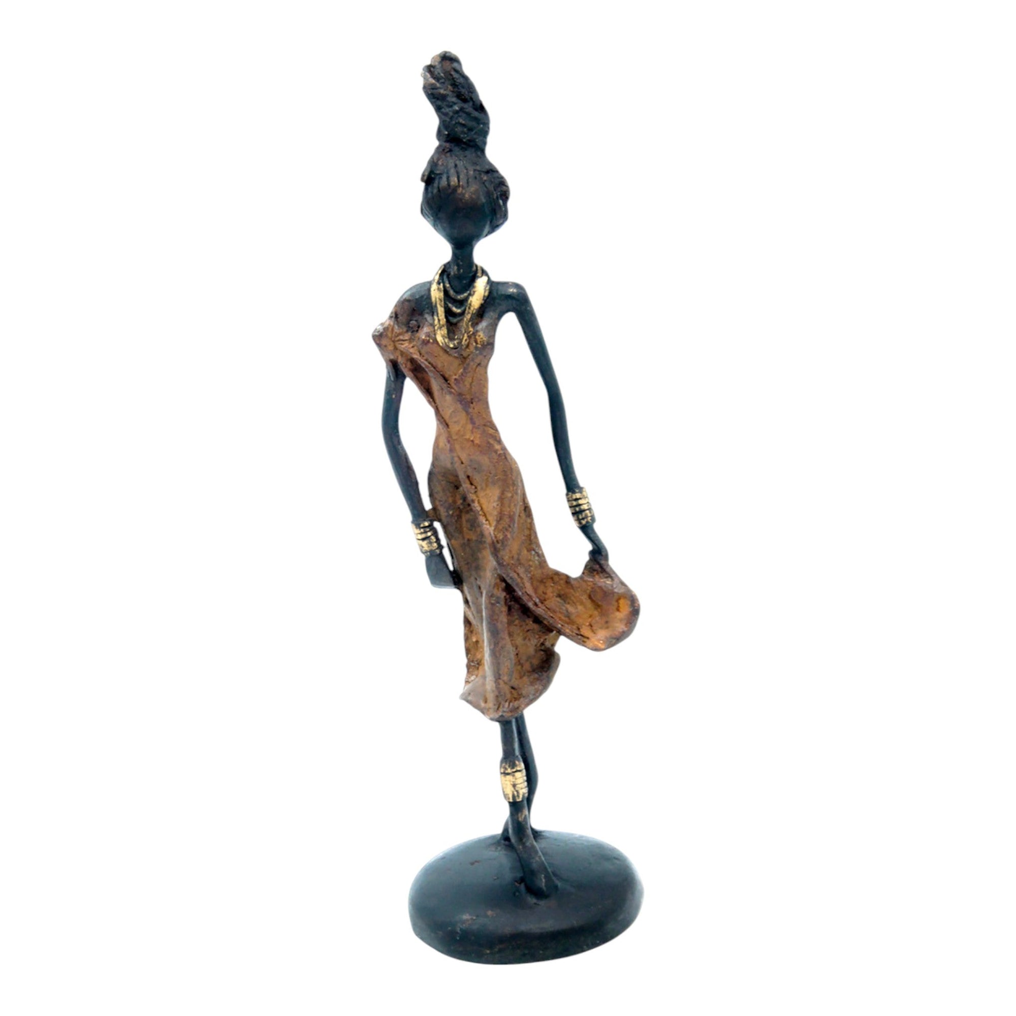 Bronze 20 cm marron n°8 Bronzes d'Afrique