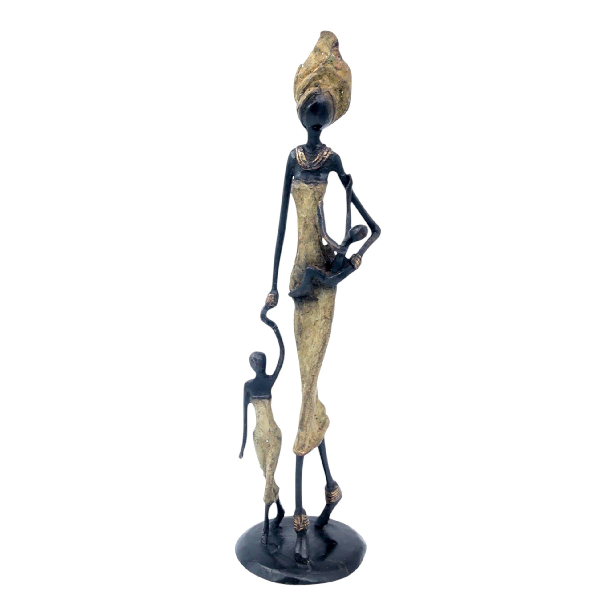 Bronze 35 cm vert n°11 Bronzes d'Afrique