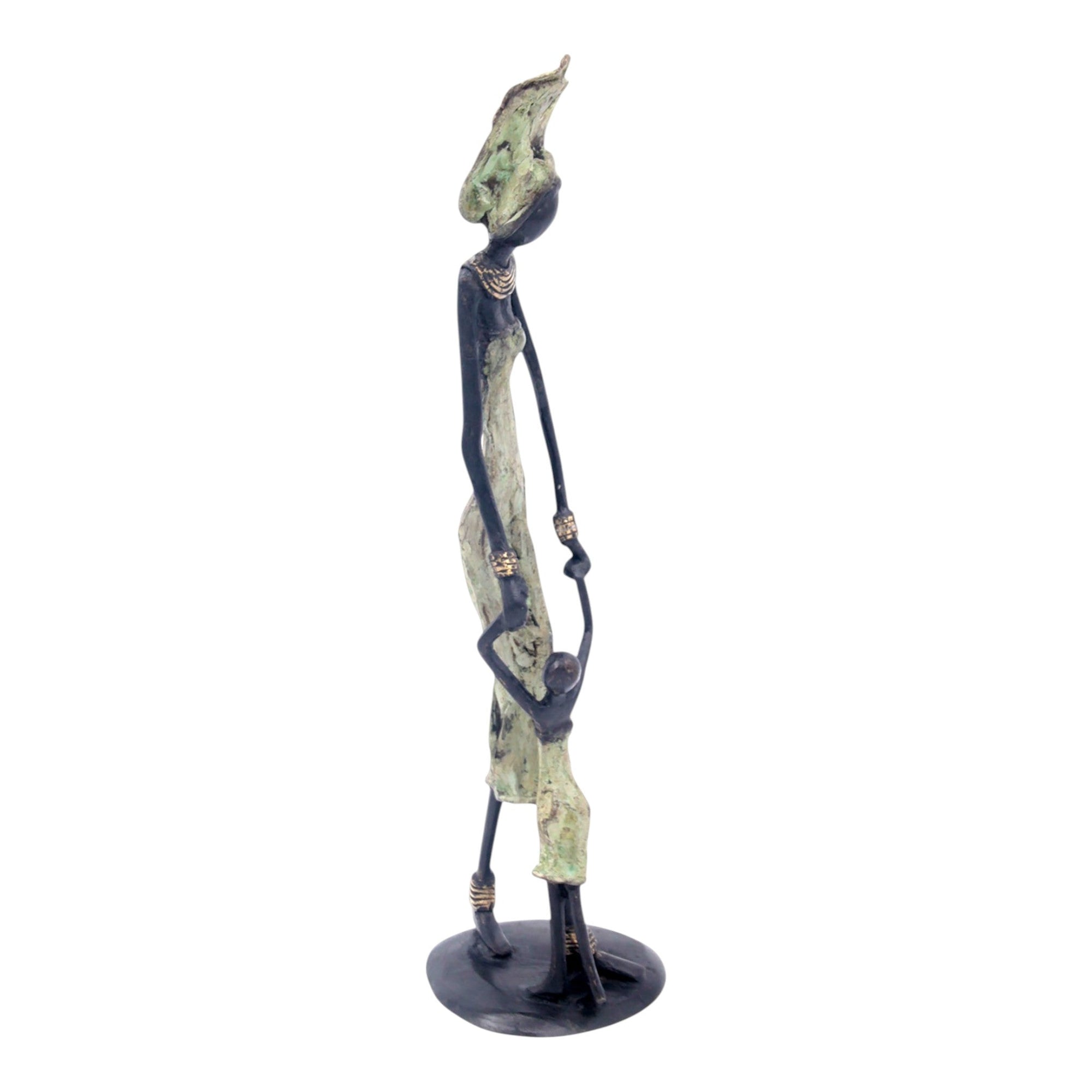 Bronze 35 cm vert n°24 Bronzes d'Afrique