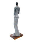 Bronze Issouf couple 55 cm gris n°2 Bronzes d'Afrique
