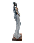 Bronze Issouf couple 55 cm gris n°2 Bronzes d'Afrique