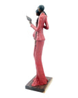 Bronze Issouf couple 55 cm rouge n°2 Bronzes d'Afrique