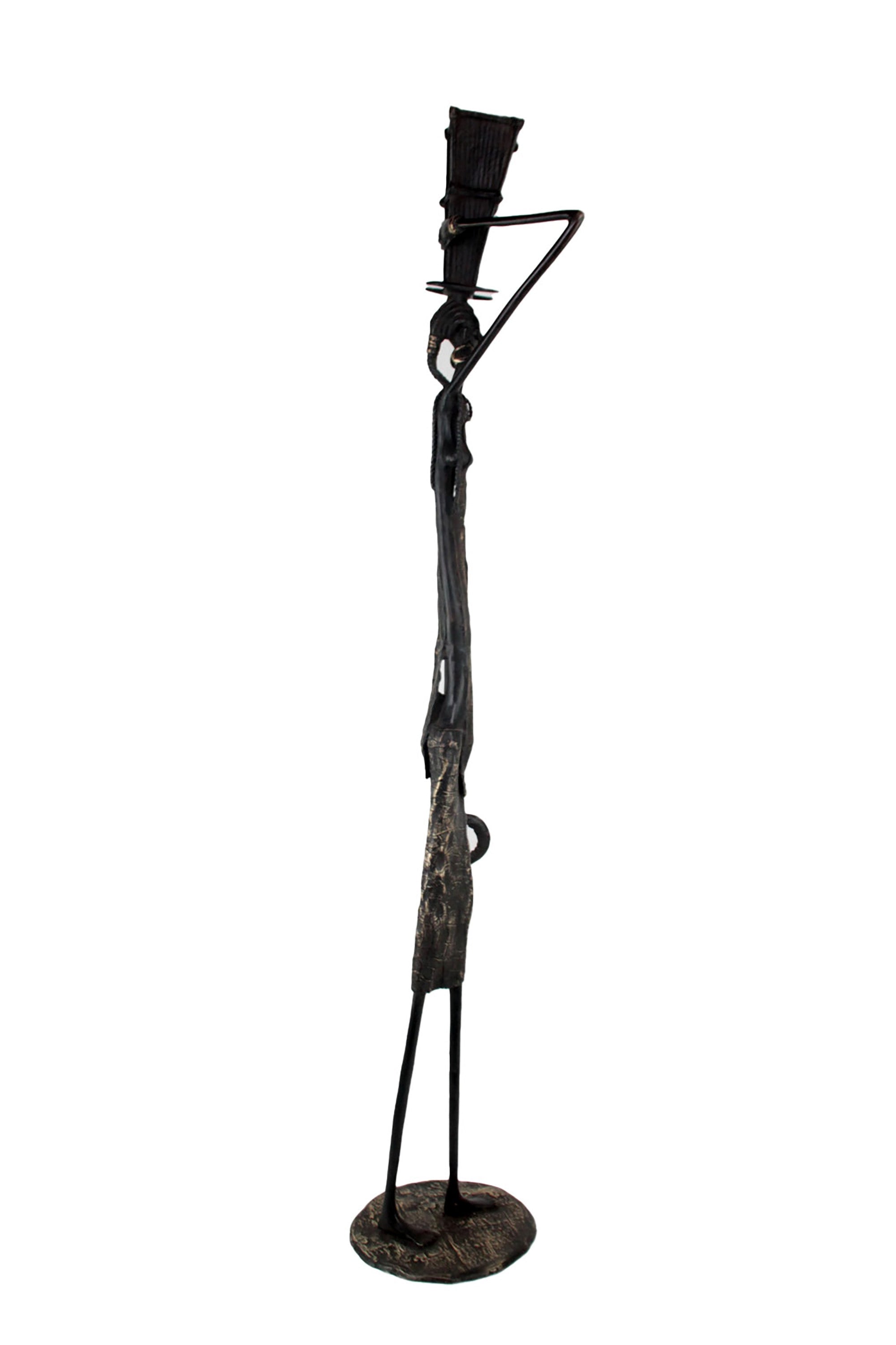Bronze Issouf 80 cm noir n°1 Bronzes d'Afrique