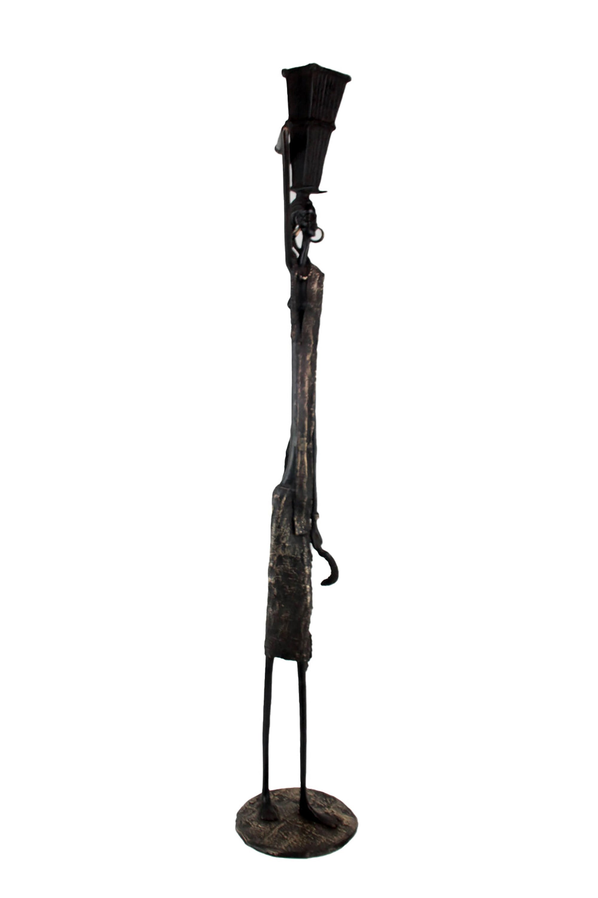 Bronze Issouf 80 cm noir n°1 Bronzes d'Afrique