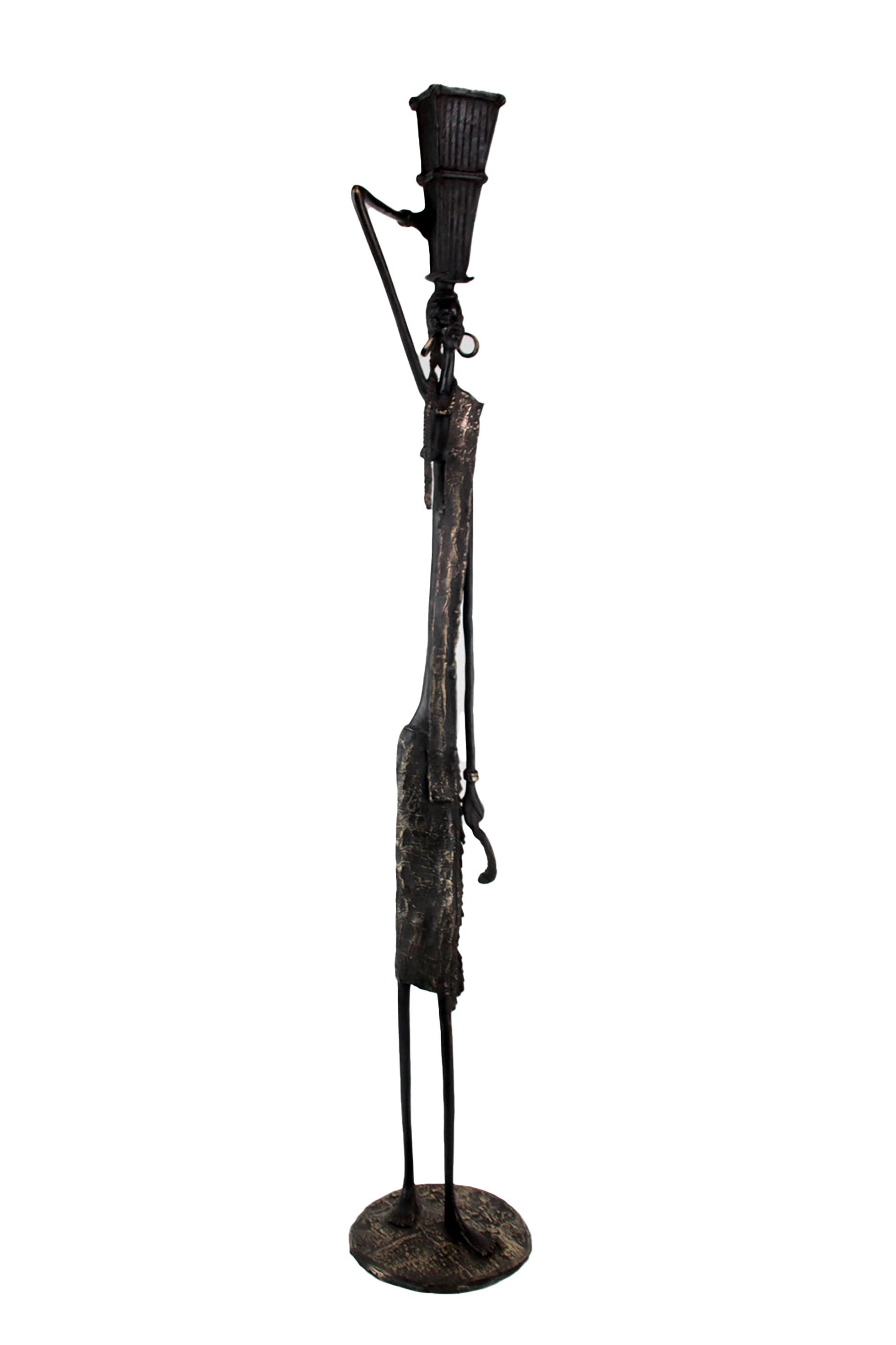 Bronze Issouf 80 cm noir n°1 Bronzes d'Afrique