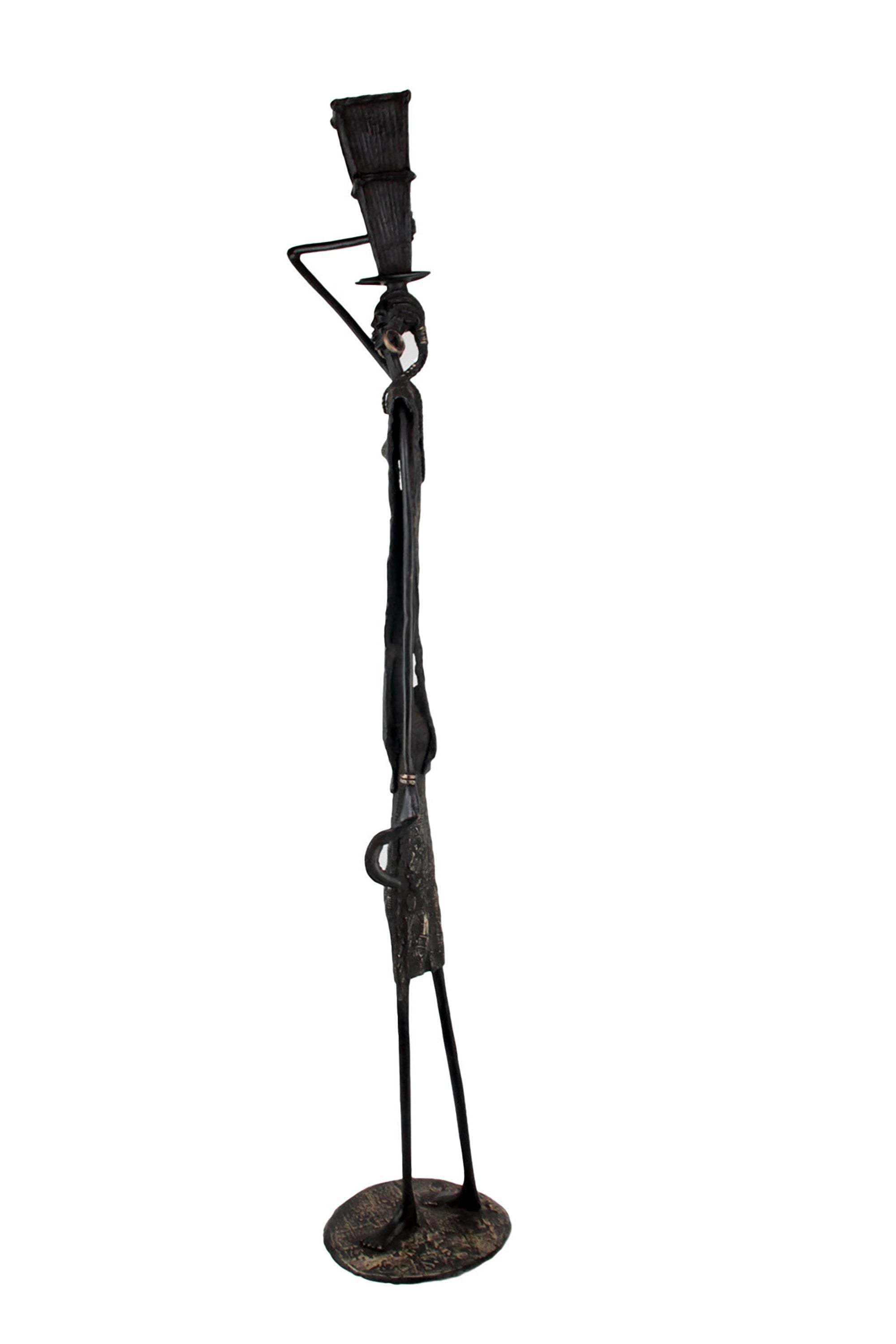 Bronze Issouf 80 cm noir n°1 Bronzes d'Afrique