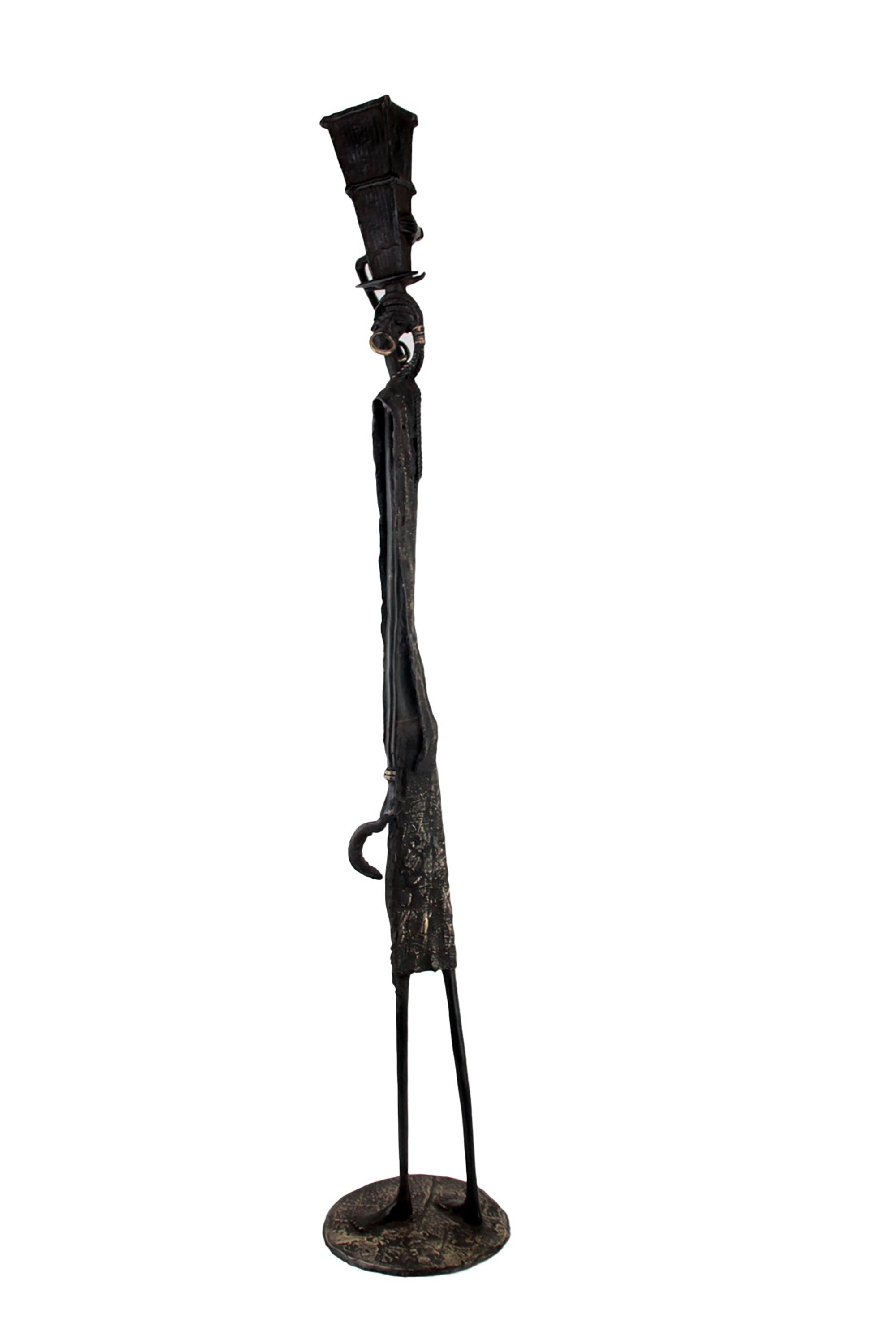 Bronze Issouf 80 cm noir n°1 Bronzes d'Afrique
