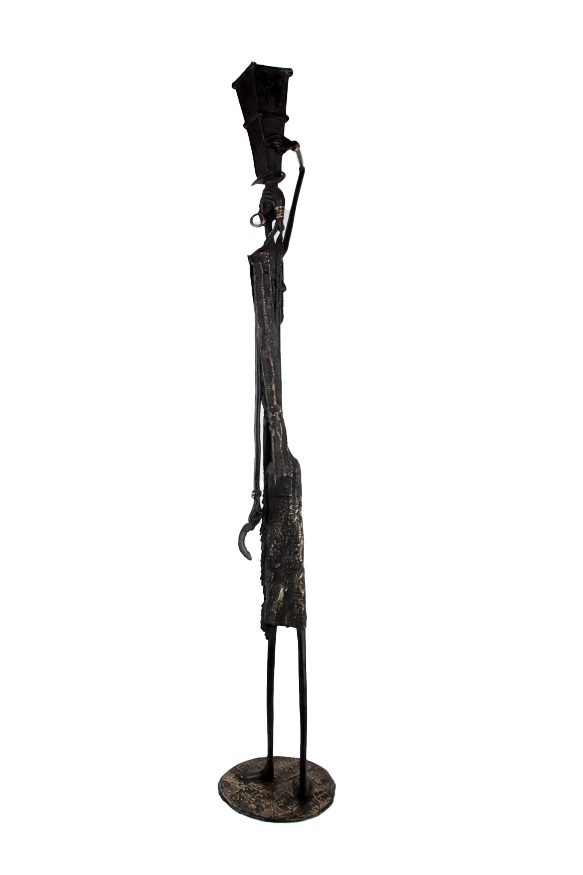 Bronze Issouf 80 cm noir n°1 Bronzes d'Afrique